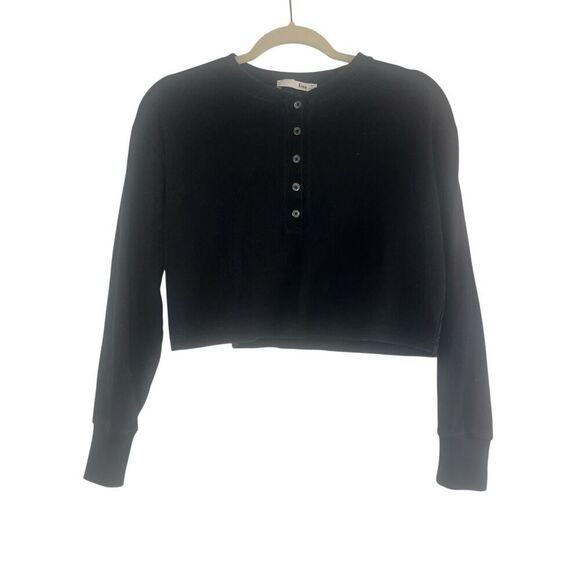 ✨Aritzia Wilfred Free Mavis Black Sz XS T-Shirt✨ - Picture 3 of 7